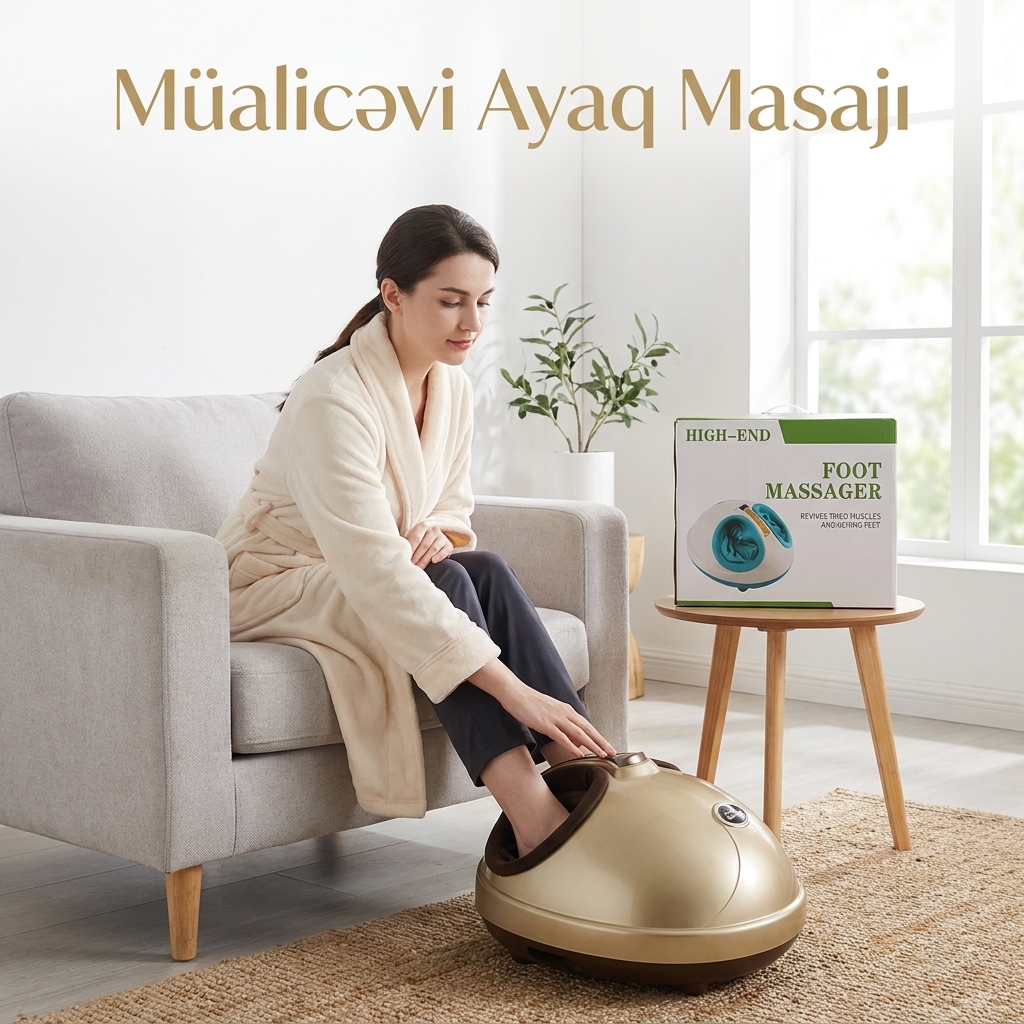 3D массажер для ног Sming EGG01 — Шиацу и инфракрасный подогрев